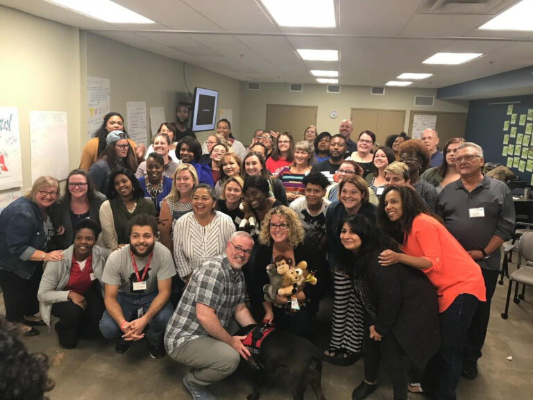 Members of the Louisville Trauma Resilient Project Team during a cohort learning event.