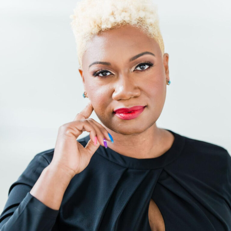 headshot of Micha James